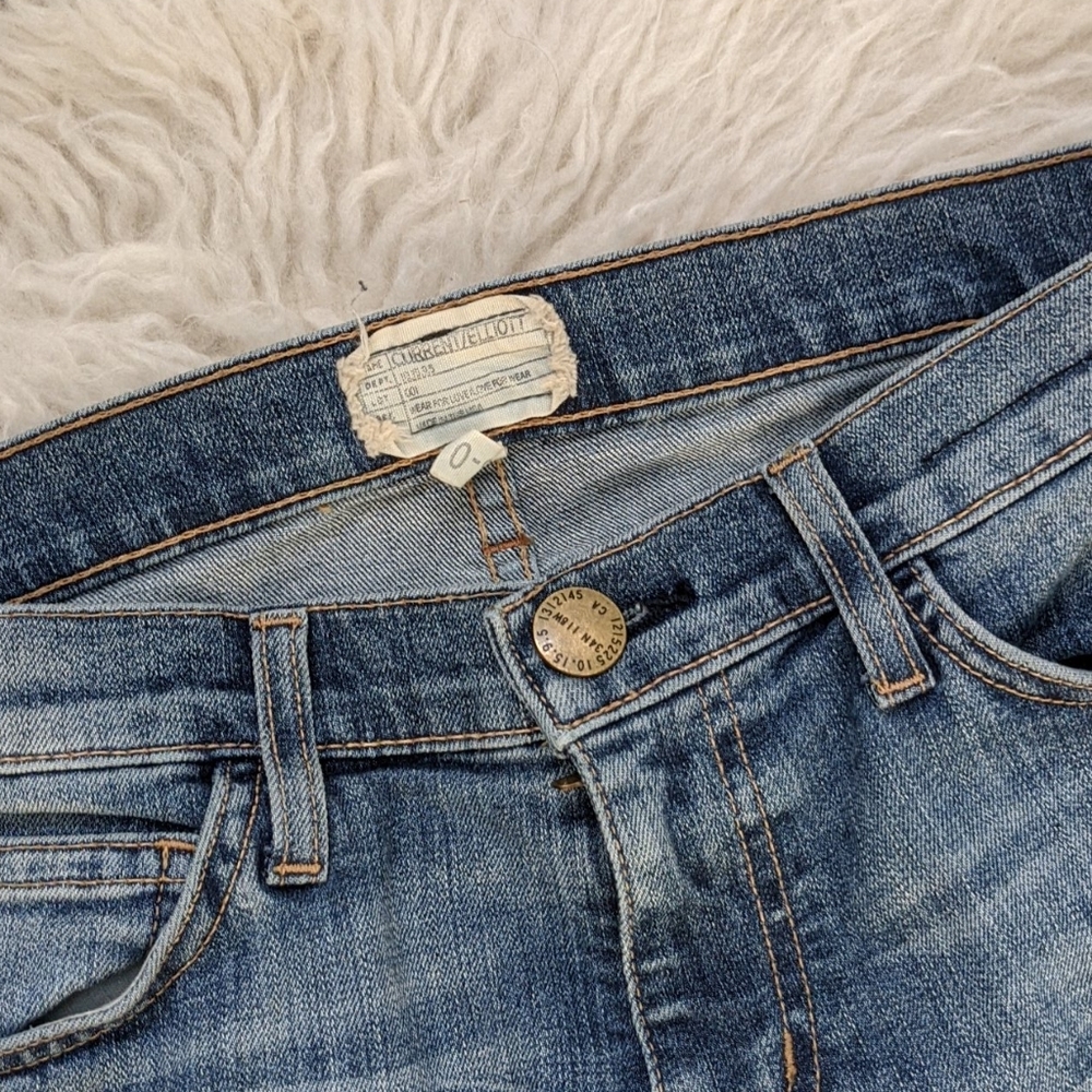 Current/Elliott The String Bean Jeans | Worn-In B… - image 2